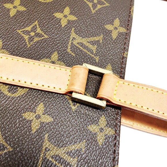 Authentic Louis Vuitton Luco Brown Monogram Tote Bag mn780-111725 - Picture 7 of 16